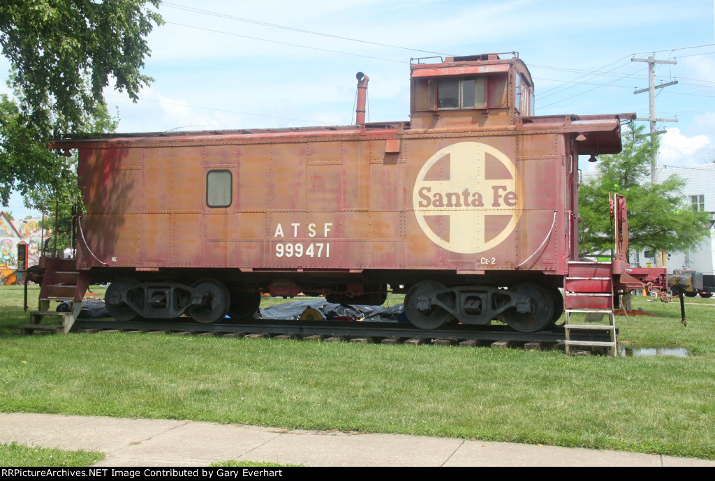 ATSF Caboose 999471 - Atchison, Topeka & Santa Fe